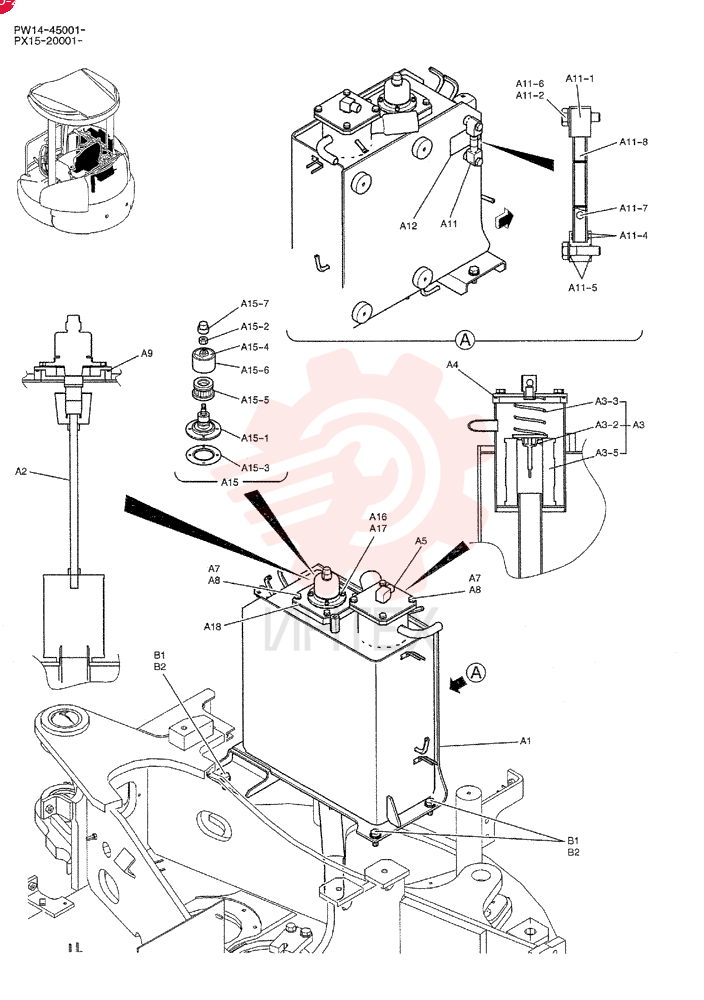 ASSY, HYD PW33H00050F1