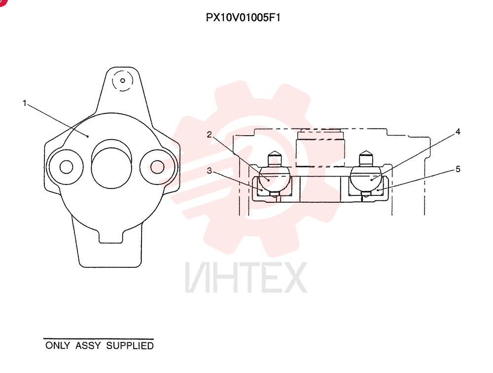 BLOCK ASSY. PX10V01005F1
