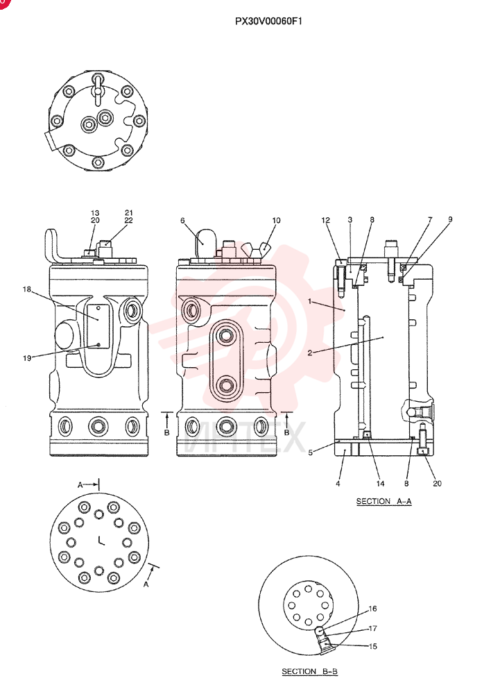 CONTROL VALVE PX30V00060F1