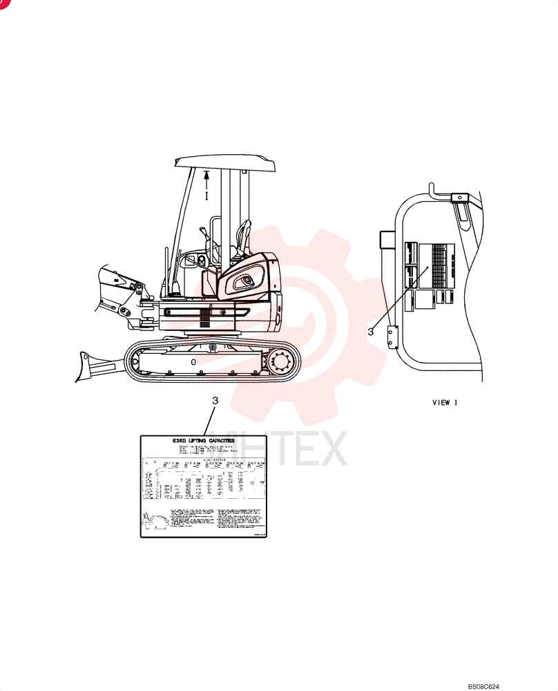 DECAL PX20T01088P1