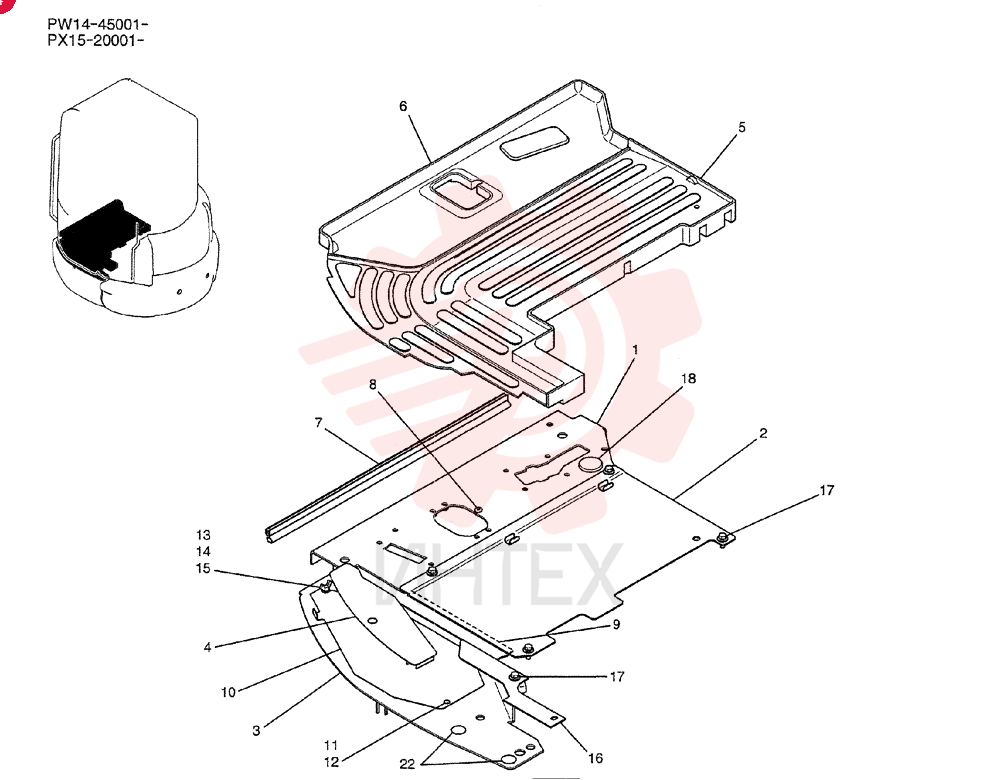 GROUP, FLOOR PW03M00103F1