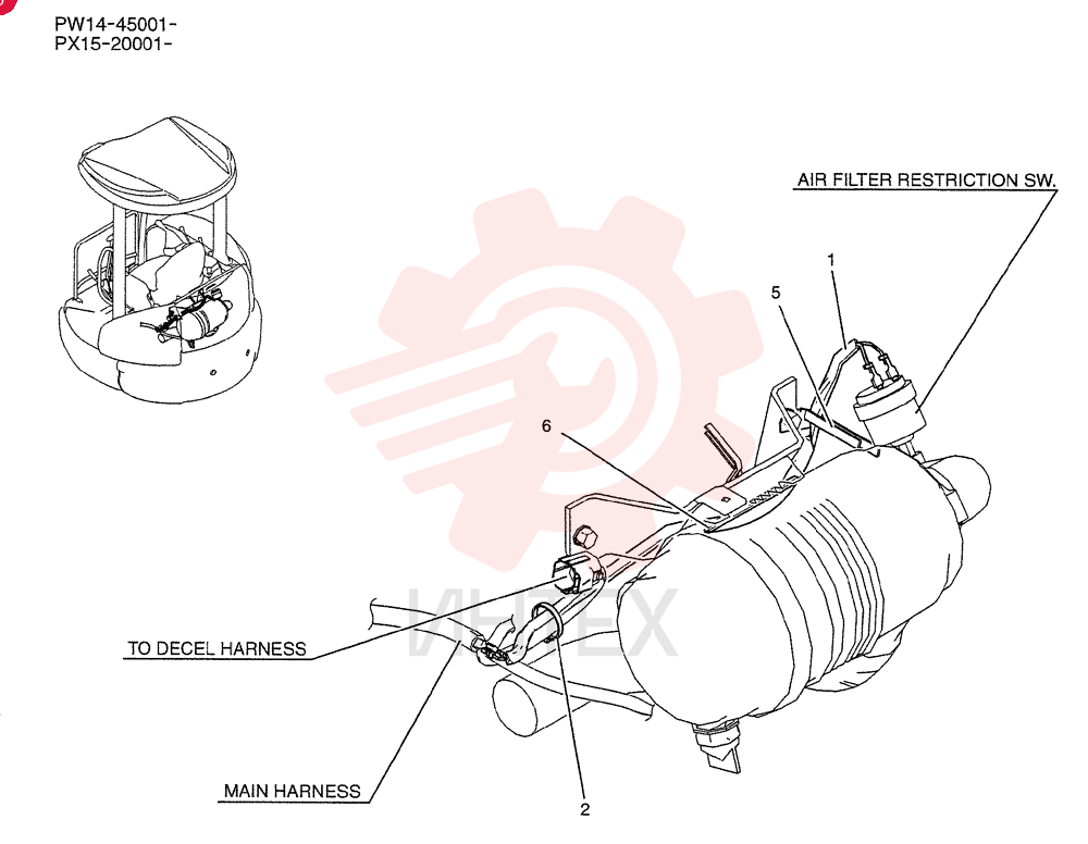 HARNESS PW11E00013F1