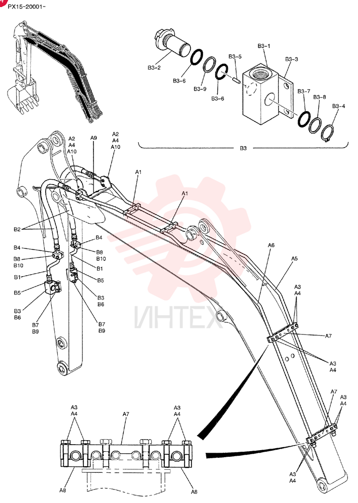 HYD, BOOM PX42H00068F1