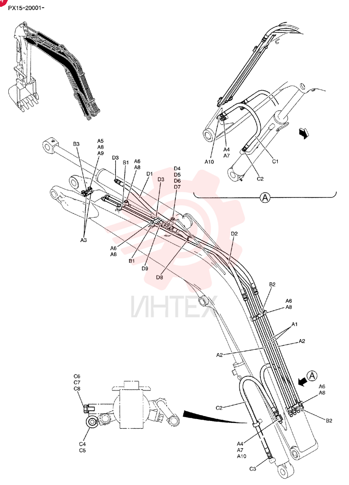 HYD, BOOM PX42H00053F1