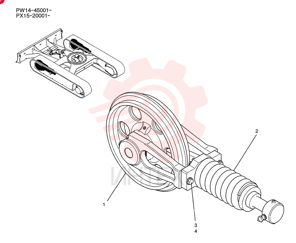 IDLER PX52D00033F1