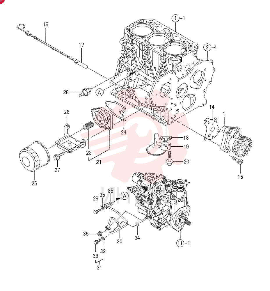 LUBE PUMP VV12900132001