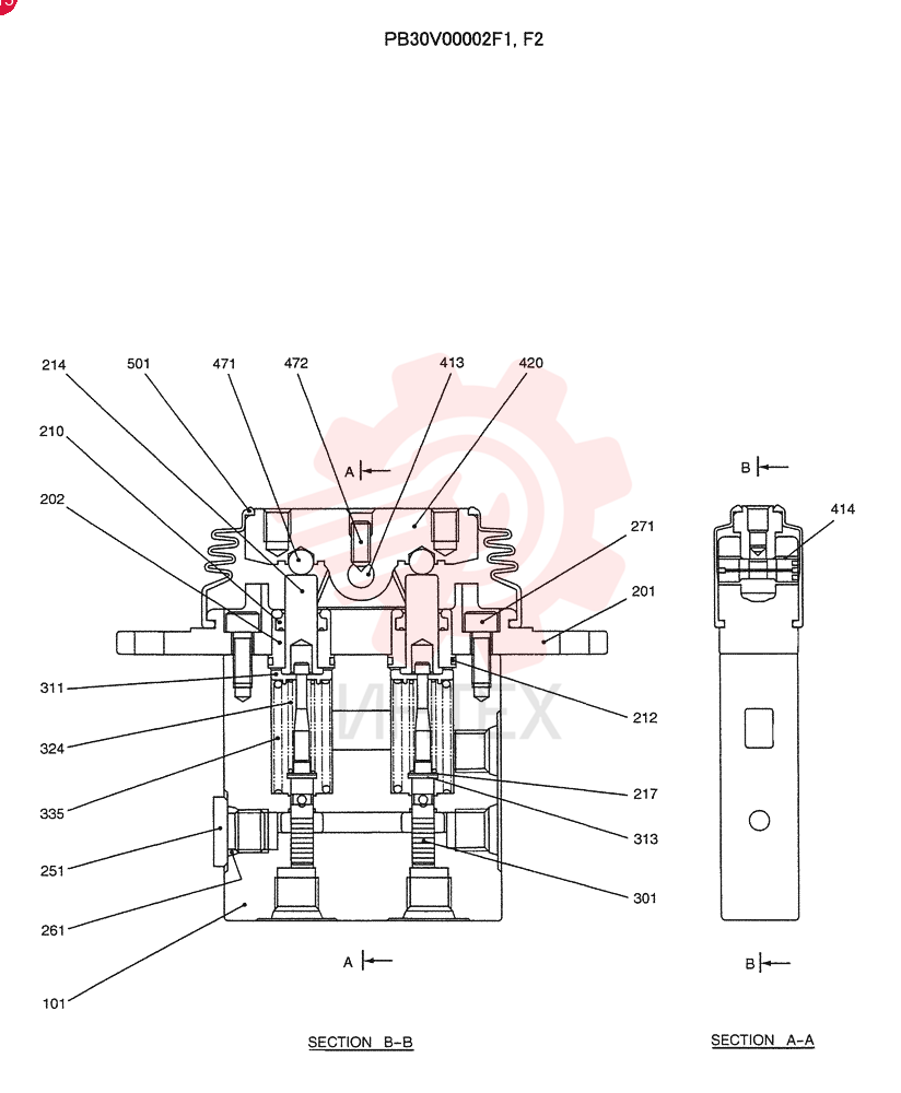 PILOT VALVE PB30V00002F1