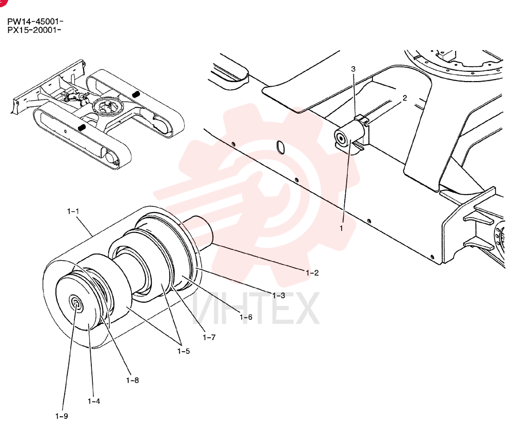 ROLLER PW64D00008F1