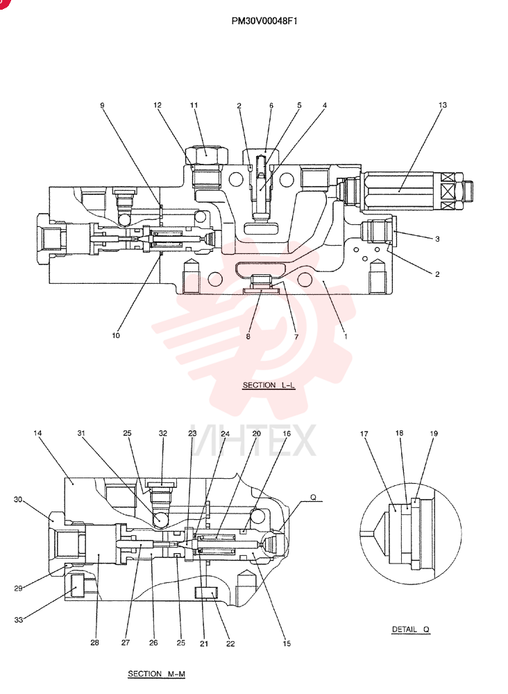 VALVE SECTION PM30V00048F1