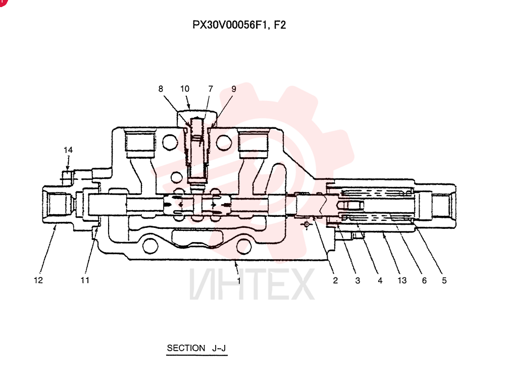 VALVE SECTION PX30V00056F1