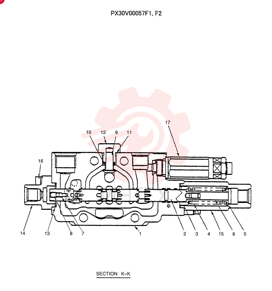 VALVE SECTION PX30V00057F1