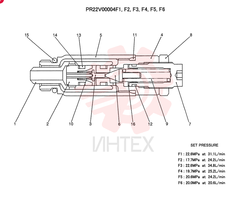 VALVE PR22V00004F1