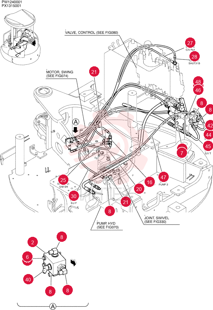 CONTROL LINES, VALVE PW64H00047F1