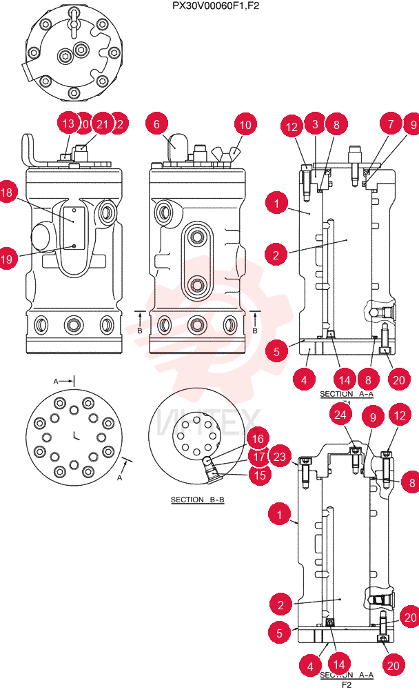 CONTROL VALVE PX30V00060F1