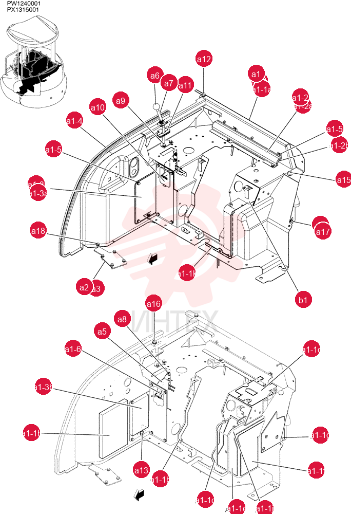 CONTROLS, OPERATORS PW03M00106F1