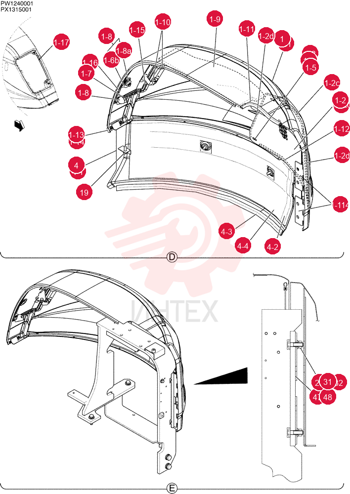 COVER ASSY PW21C00027F1 (1)