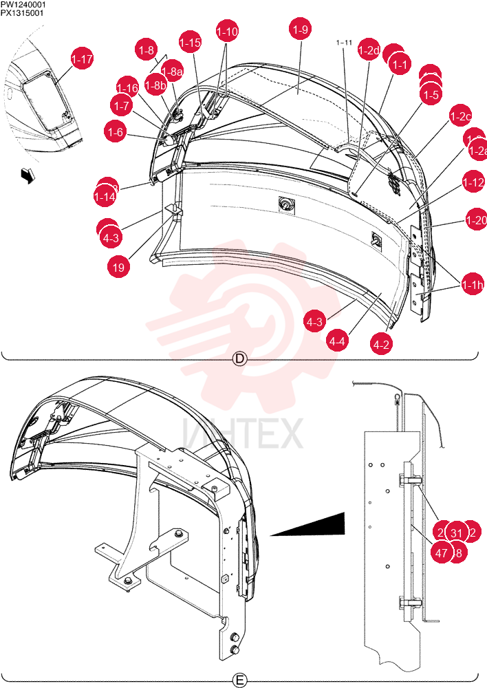 COVER ASSY PW21C00027F1 (2)