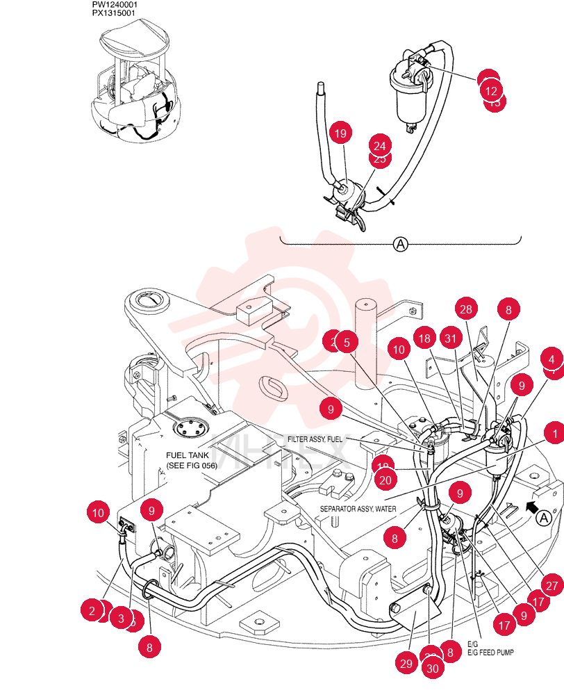 FUEL LINES PW21P00007F1