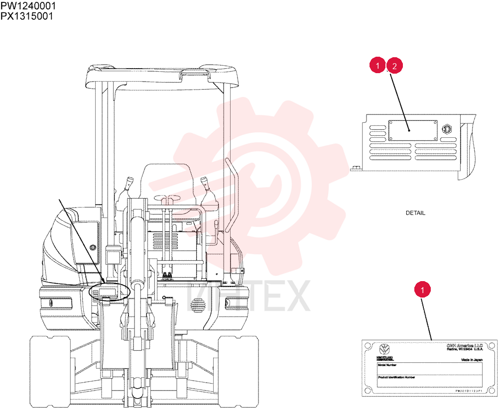 LABEL PW22T00185F1