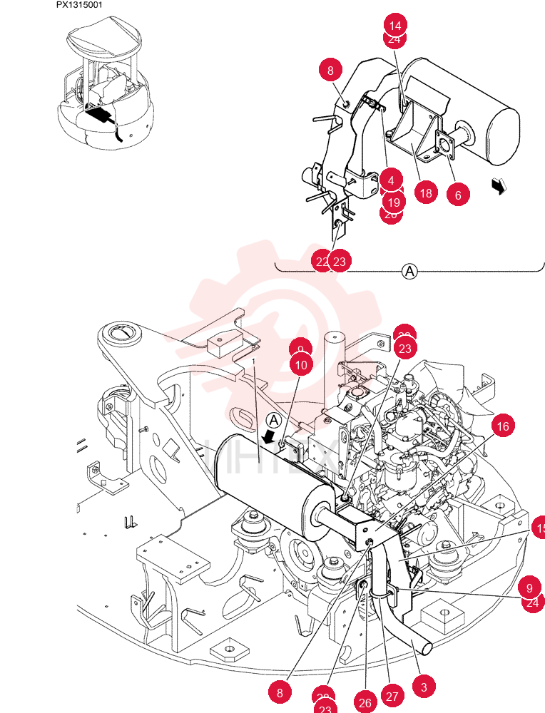 MUFFLER ASSY PX12P00011F1