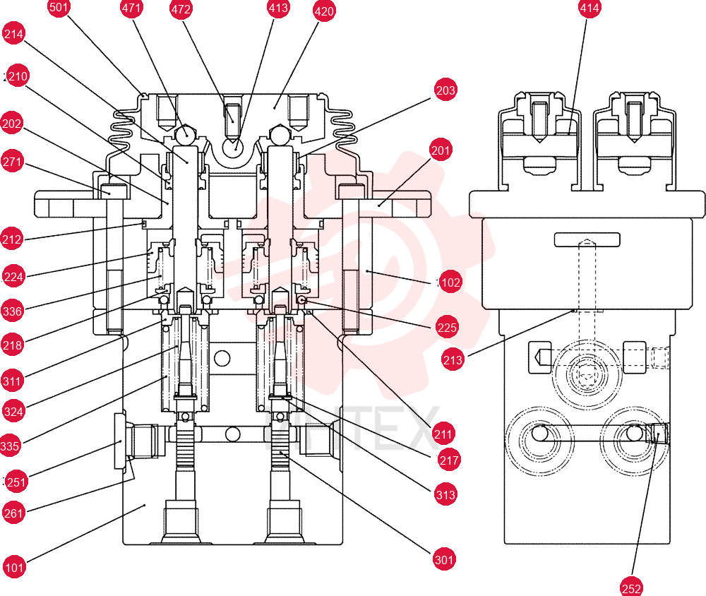 PILOT VALVE PM30V00019F4