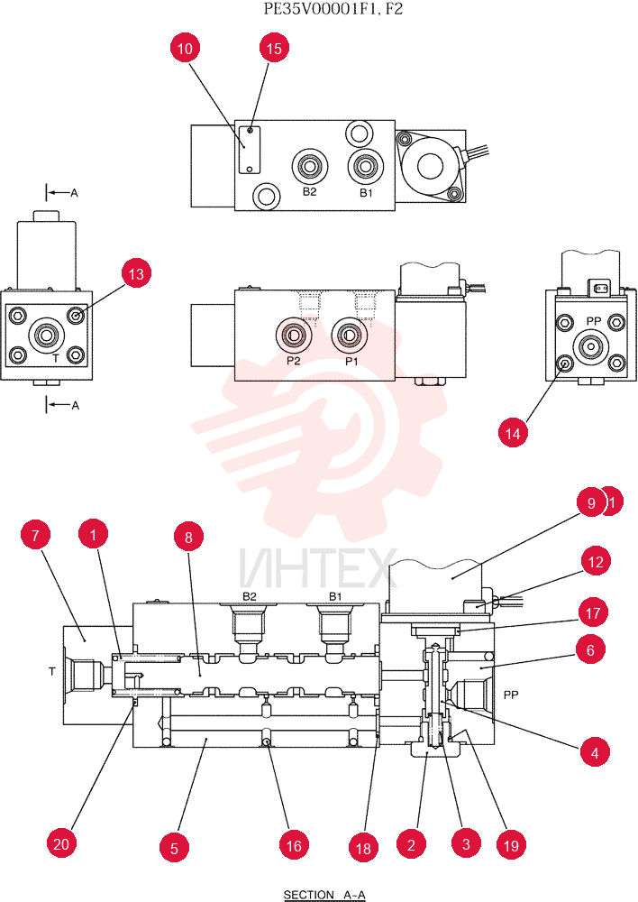 SOLENOID VALVE PE35V00001F1