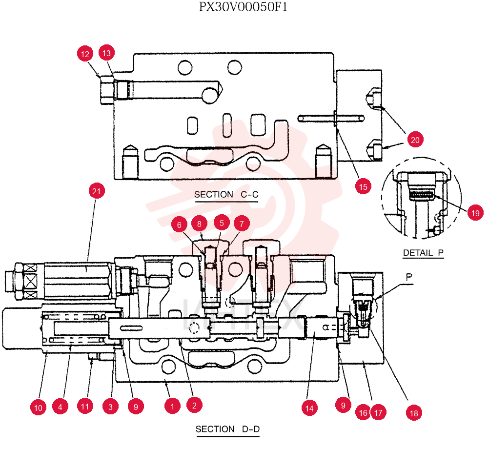 VALVE PX30V00050F1