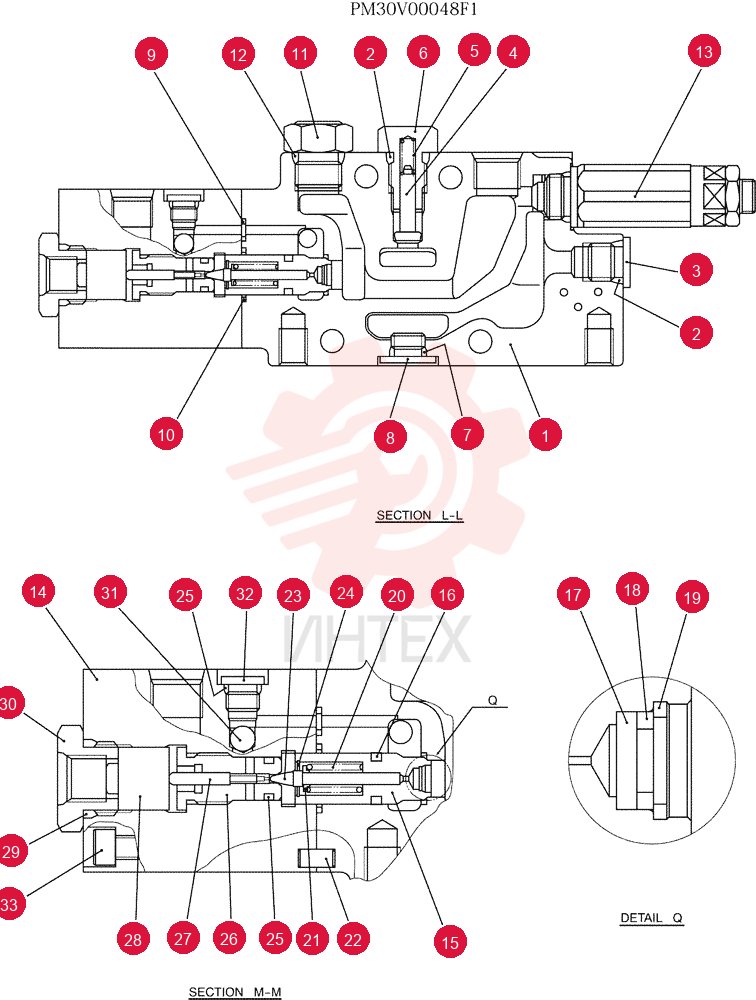 VALVE PM30V00048F1