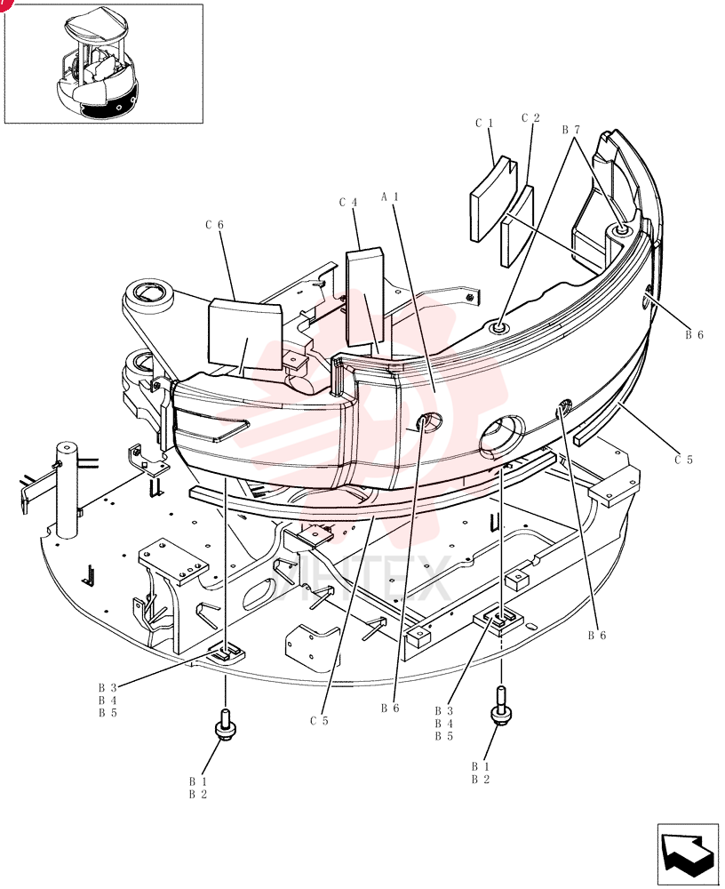 COUNTERWEIGHT PY60C00011P1%N