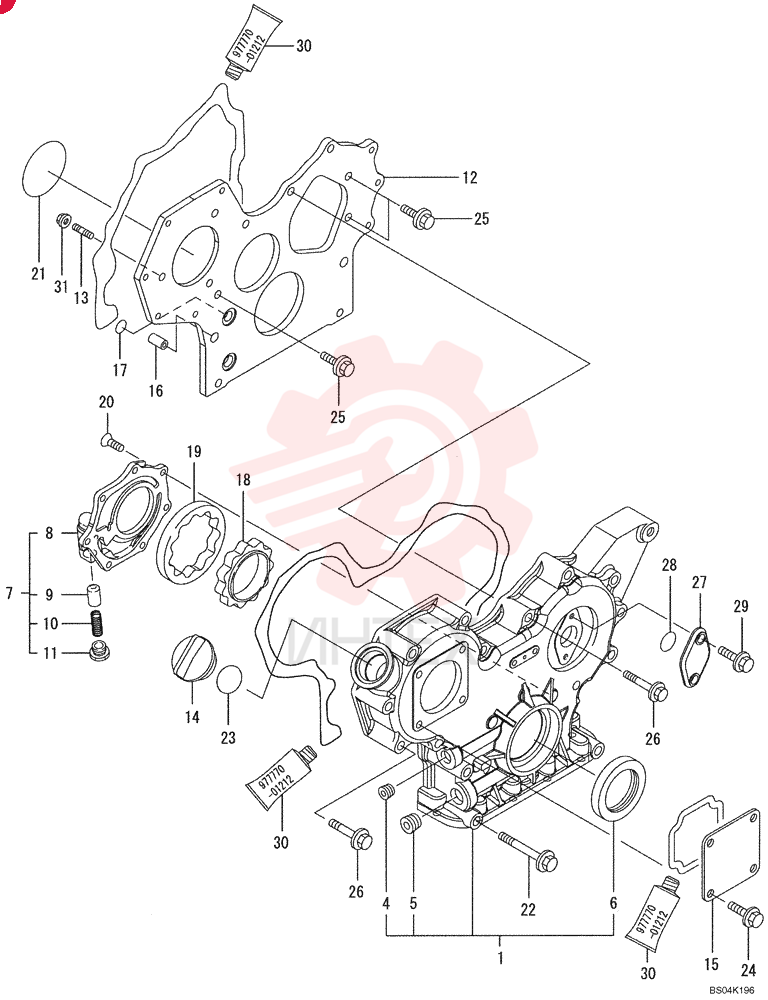 HOUSING ASSY. VV71980201500