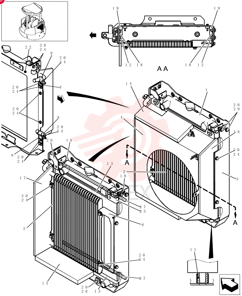RADIATOR PH05P00023F1
