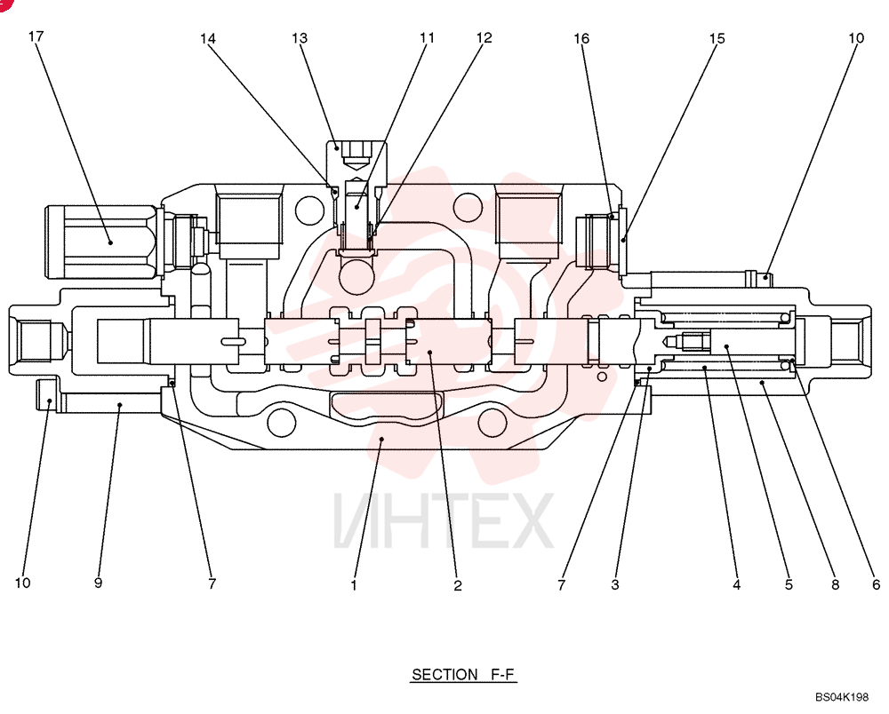 VALVE SECTION PY30V00048F1
