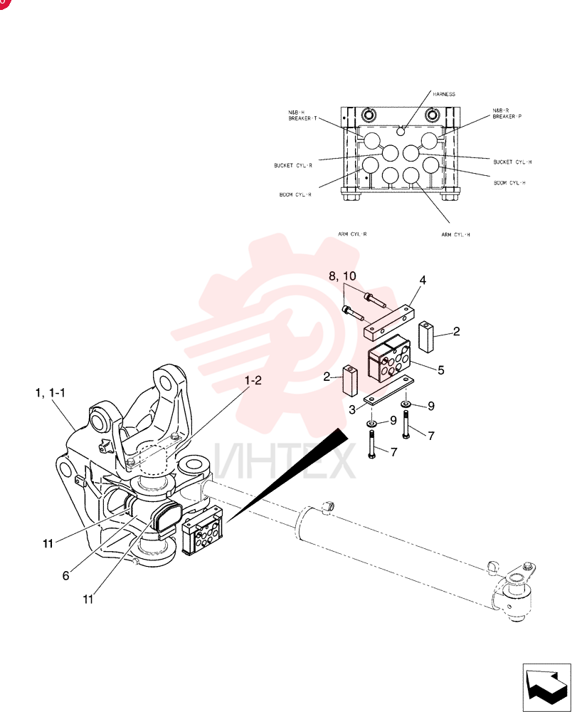 Bracket, Swing PY02B00257F1