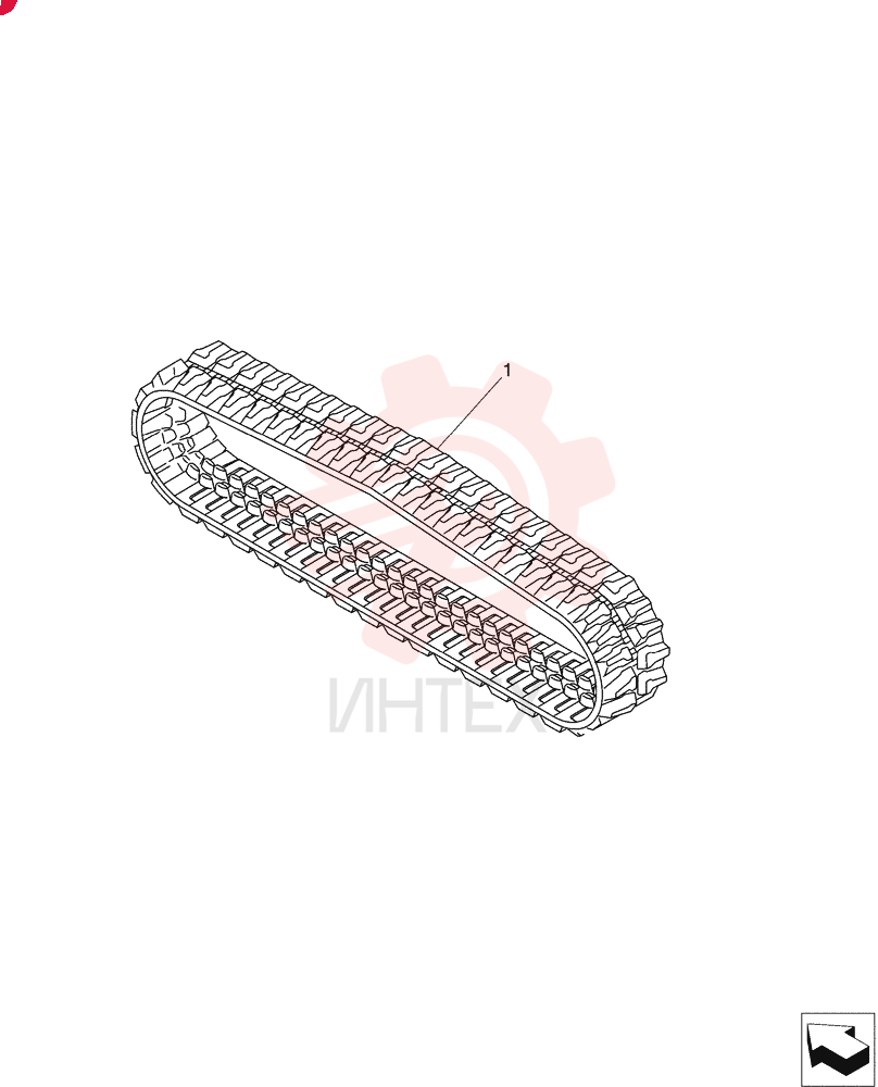 Crawler Belt PY61D00015F1