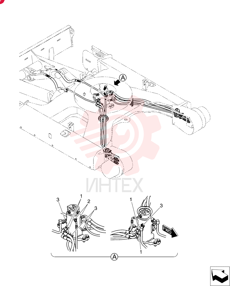 Hyd., Swivel PH19H00007F1