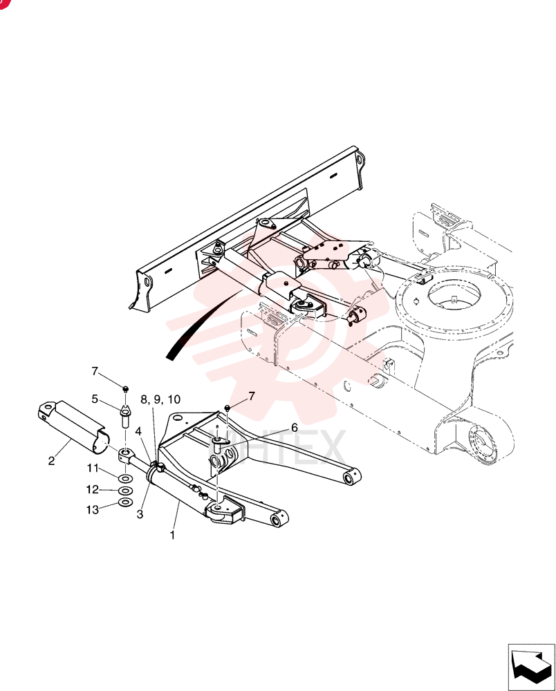 Instal (Dozer) PH51B00046F1