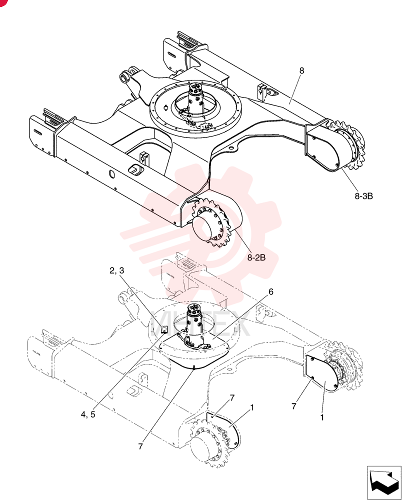 Low (Angle Dozer) PY01F00017F1