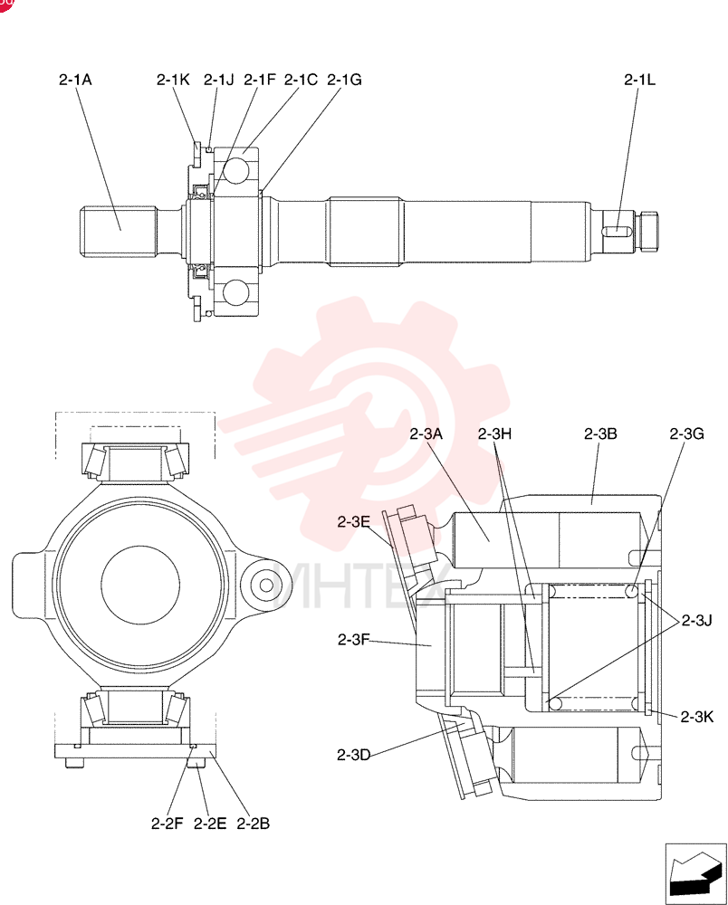 SHAFT YJ10V01001S001 (1)