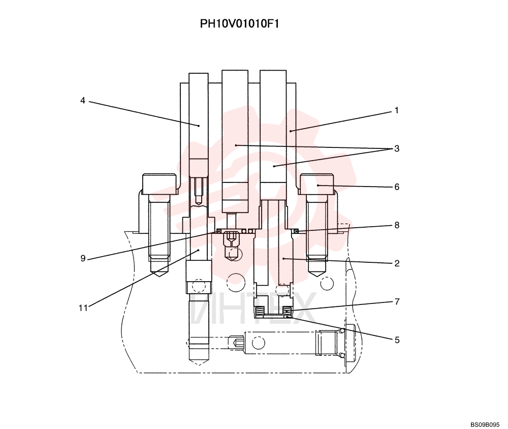 CYLINDER PH10V01004S001