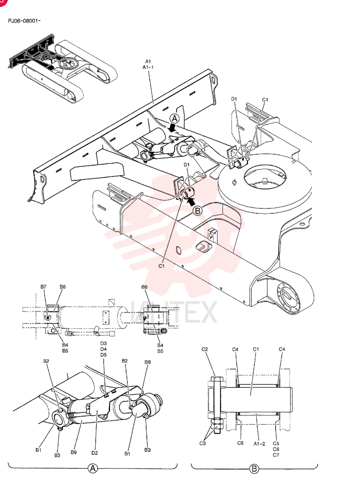 DOZER BLADE PY51B00031F1