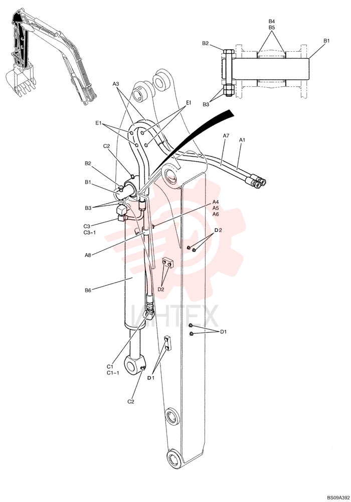 HOSE YJ42H01133DH