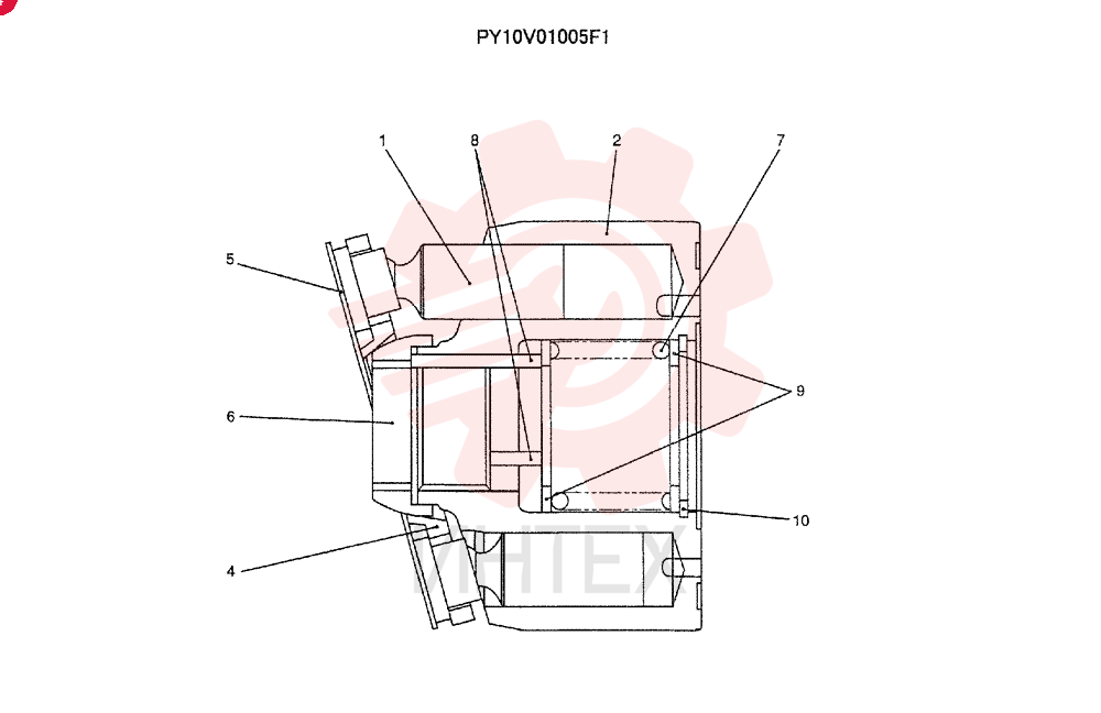 ROTOR ASSY. PY10V01005F1