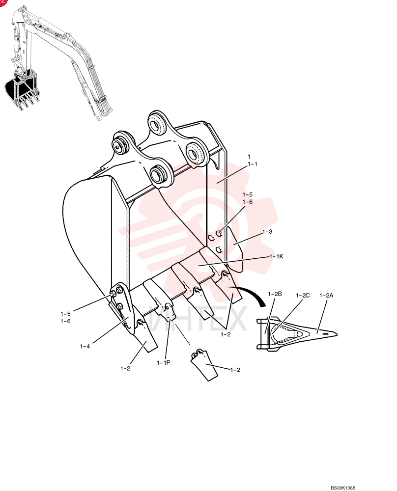 BUCKET PY61B00095F1