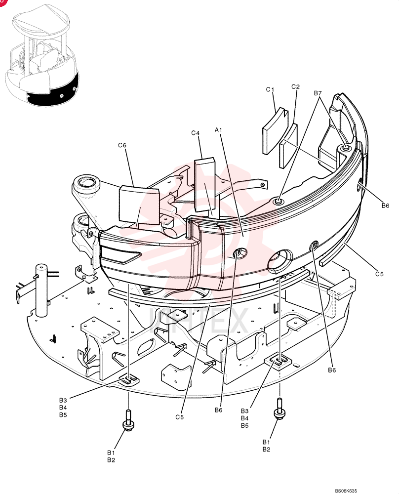 COUNTERWEIGHT PY60C00011P1