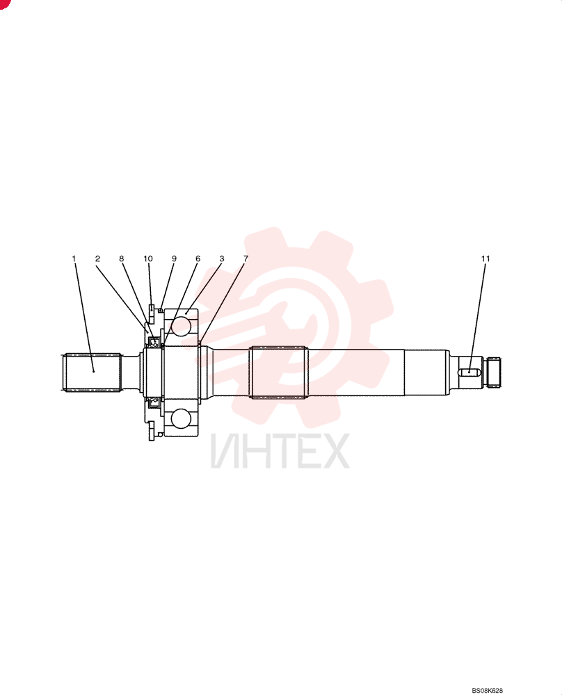 SHAFT ASSY. YJ10V01001F1