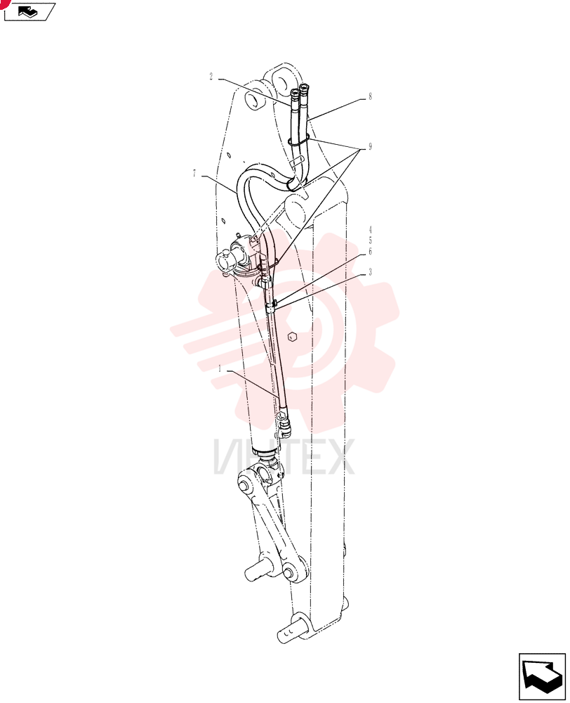 Arm 1.66M (Bucket)