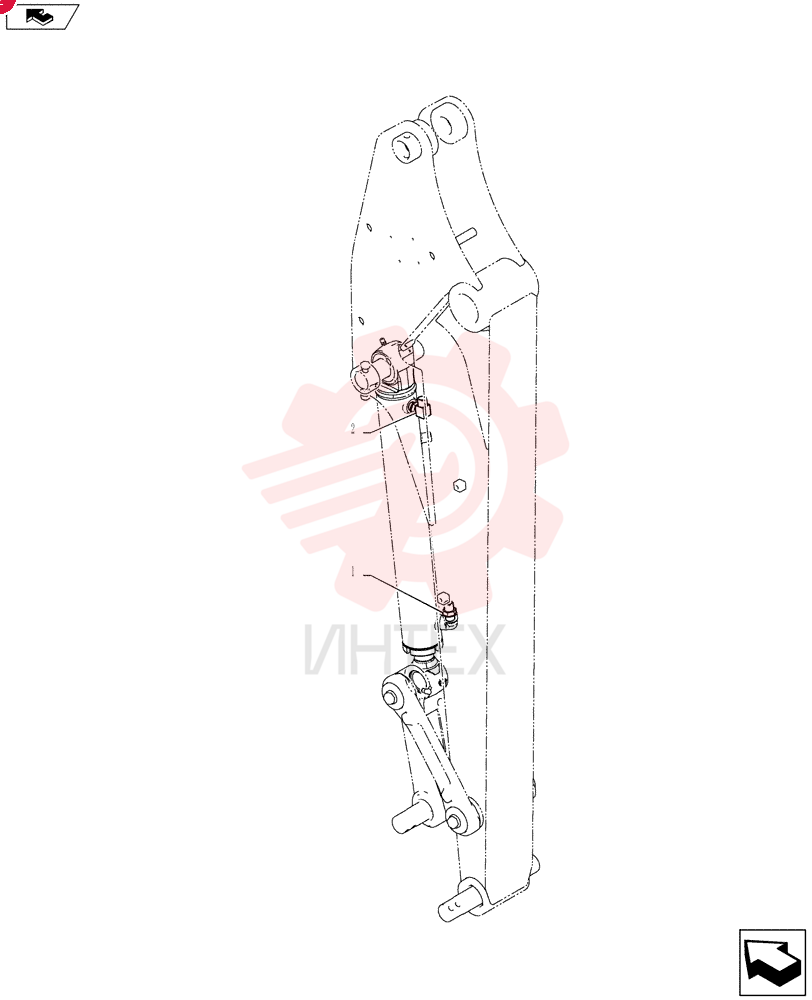 Cylinder (Bucket) PY43H00029F1
