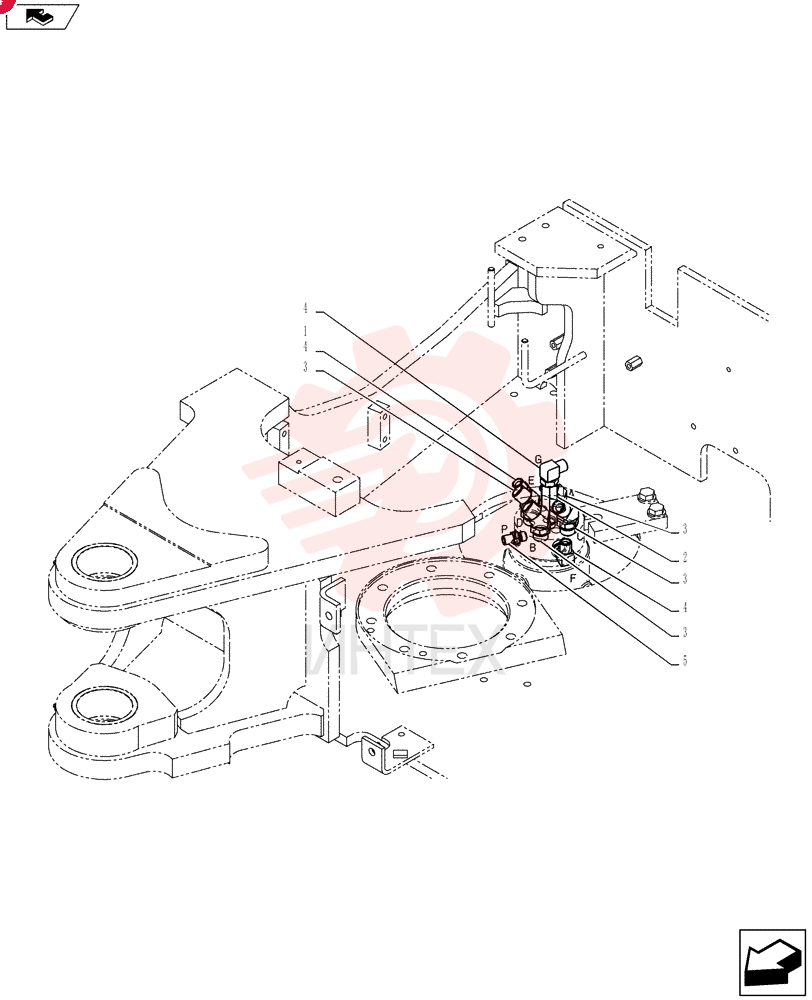 HYD CONNECTOR HH25R06006G1