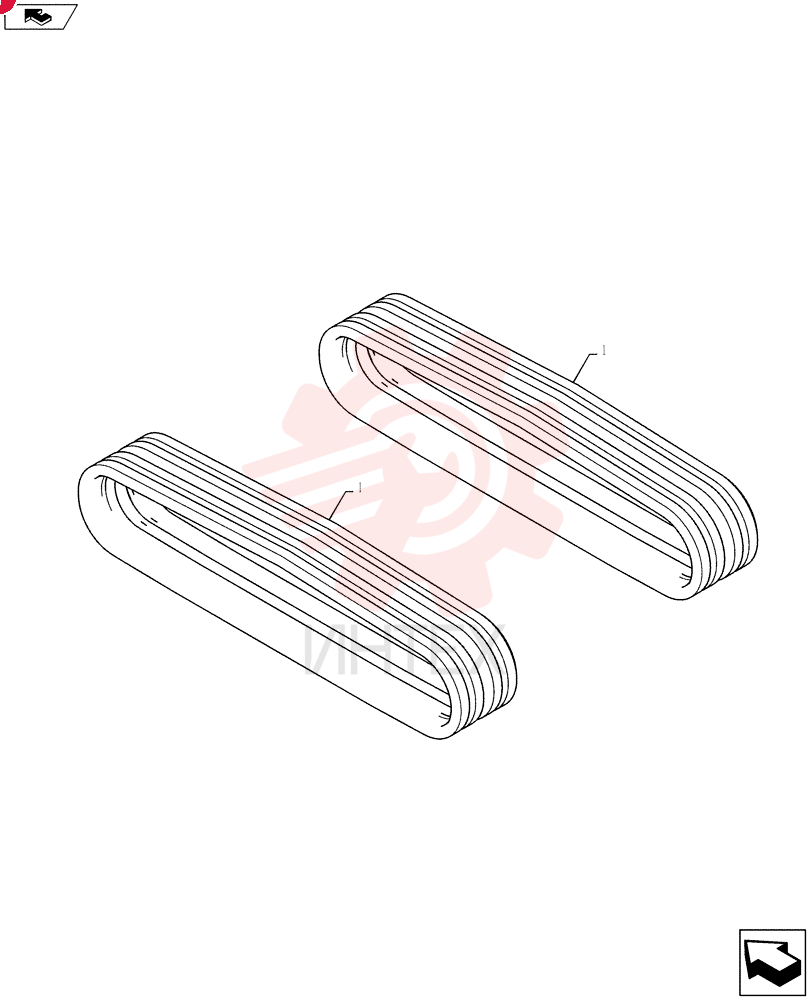 RUBBER TRACK PY61D00018P1