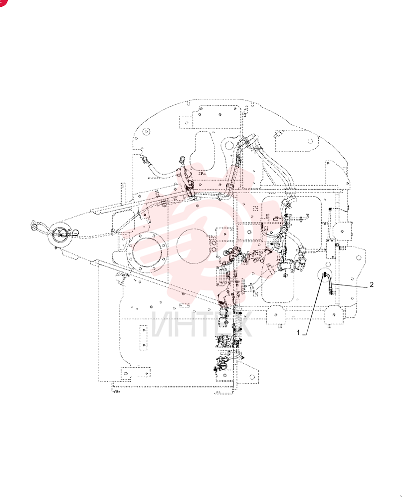 BOLT,M10x16mm - Course Thread